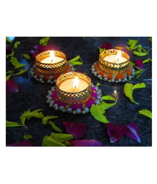 thriftkart Set of 6 Tealight Holder LED T-lite Assorted - Pack of 6