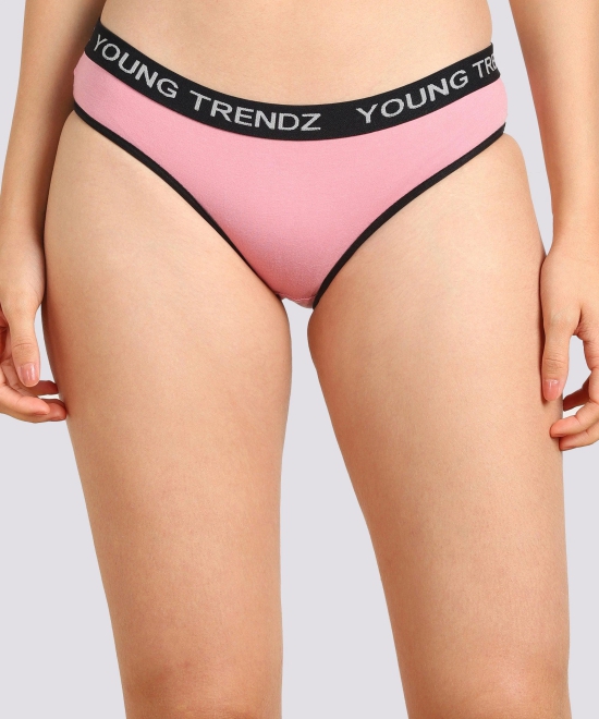 Girls  YT Elastic Hipster Pink  Panty-9-10 Years / Pink