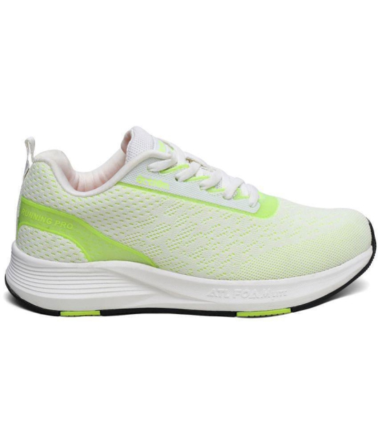 Action Sports Running Shoes White Mens Sports Running Shoes - None