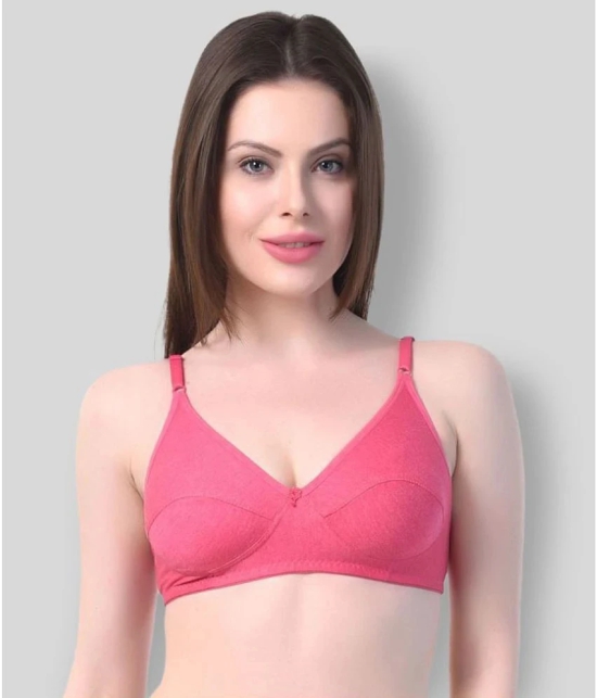 Kiran Enterprises - Multicolor Cotton Blend Non Padded Womens Everyday Bra ( Pack of 3 ) - None