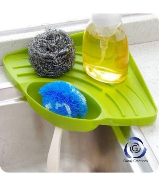 Plastic Kitchen Sink Corner Tray - Assorted