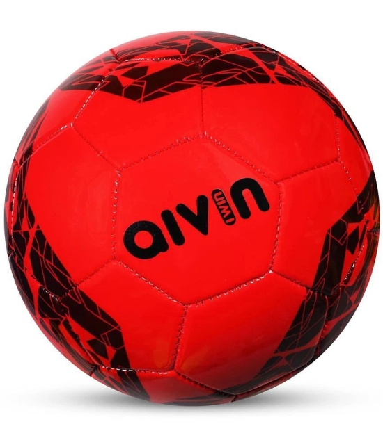 Aivin - Red Rubber Football ( Pack of 1 ) - 5