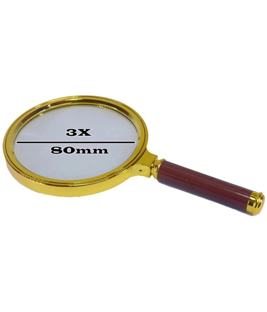 3X 80mm Magnifier Magnifying Glass