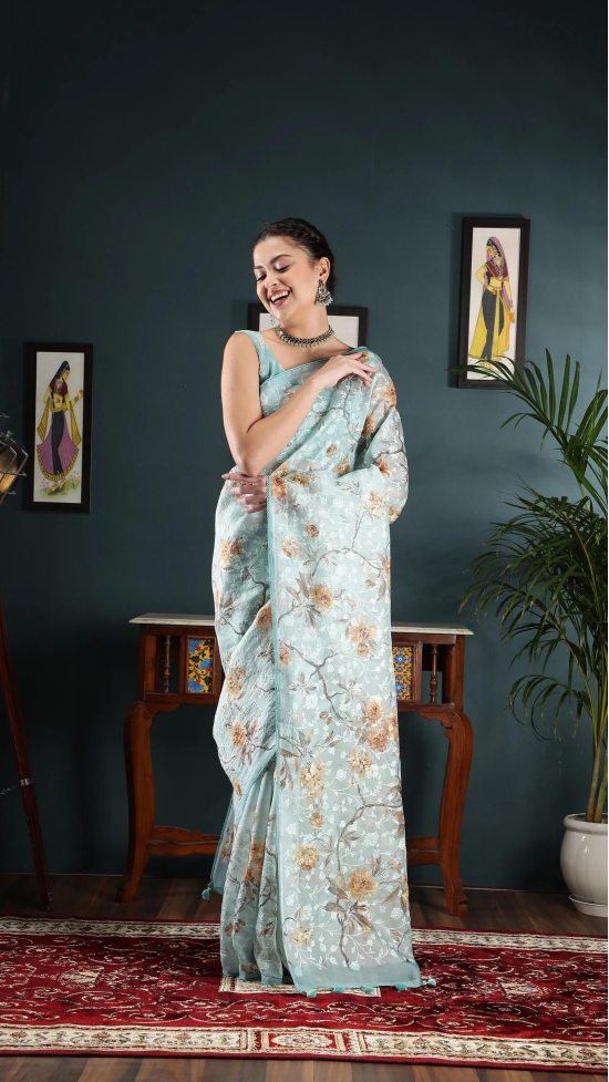 Organza Saree