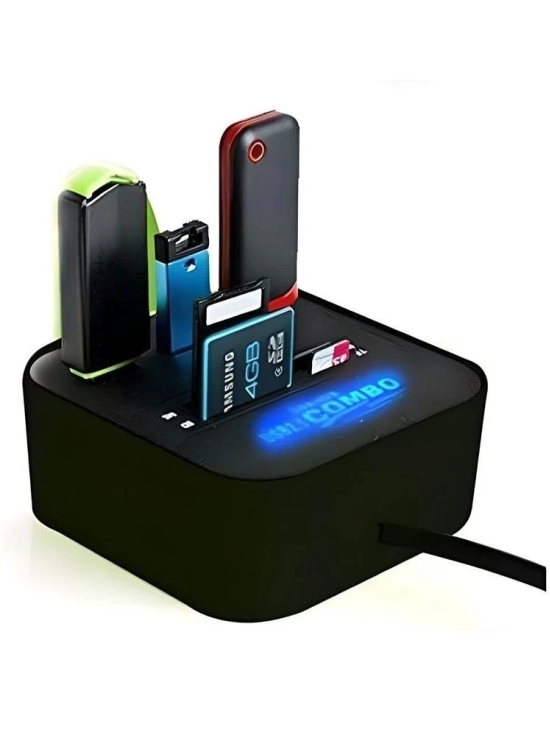 UGPro 3 port USB Hub with all in one Multi Card Reader Combo