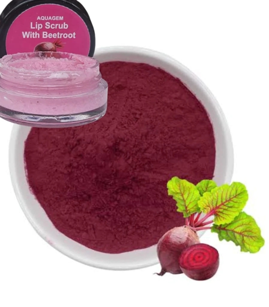 Aquagem skincare All Natural  Beetroot Lip Scrub