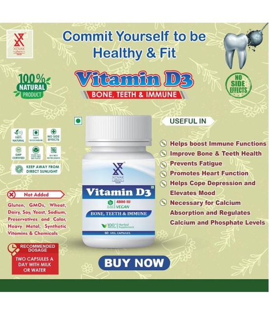 xovak pharmtech - Vitamin D3 ( Pack of 4 )