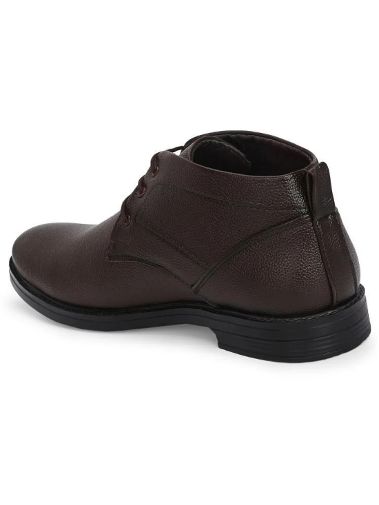 Leeport Brown Mens Casual Boots - None