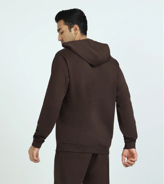 Cruze French Terry Cotton Hoodies Malt Brown XL