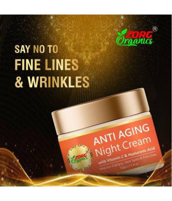 Zorg Organics - Night Cream for All Skin Type 50 gm ( Pack of 1 )