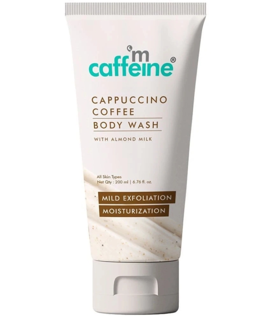 Mcaffeine Cappuccino Coffee Body Wash Tube_200 ml Body Wash 230 mL