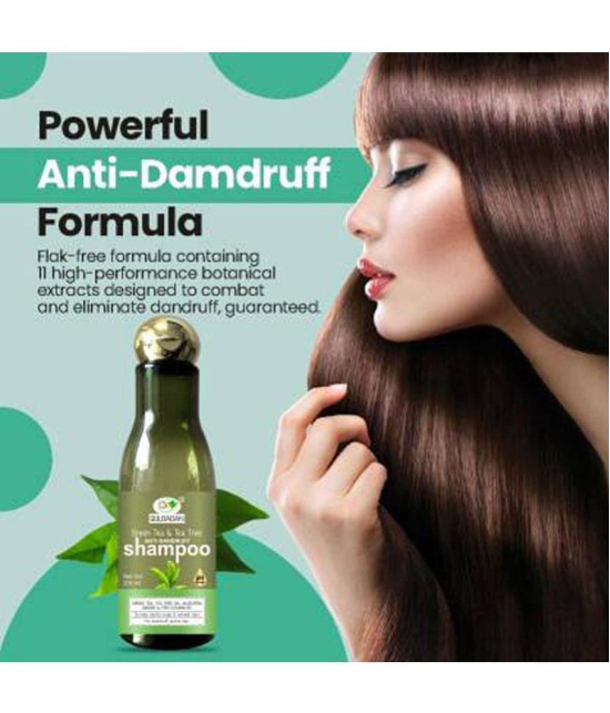 GULBADAN Green Tea & Tea Tree Anti-Dandruff Shampoo Shampoo 200 mL