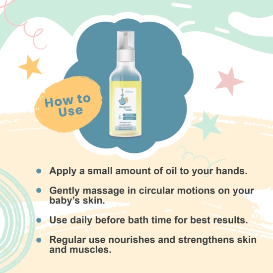 Skinaa Babysoft Baby Massage Oil Recommended For Nourishing And Strengthening BabyS Skin