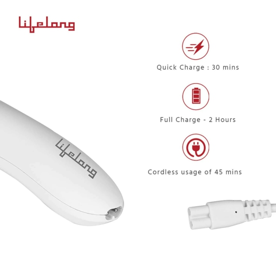 Lifelong Llpcw04 Rechargeable Pedicure Device For Callus & Dead Skin Removal & Feet Care