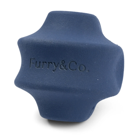 Furry  Co Roller Toy for Dogs Indigo Blue-L