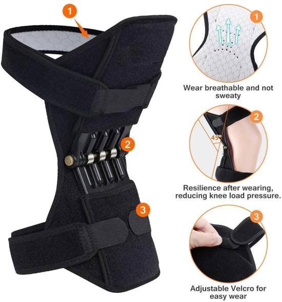 Spring Knee Booster Power Knee Support Power-leg Knee Joint Support Pads