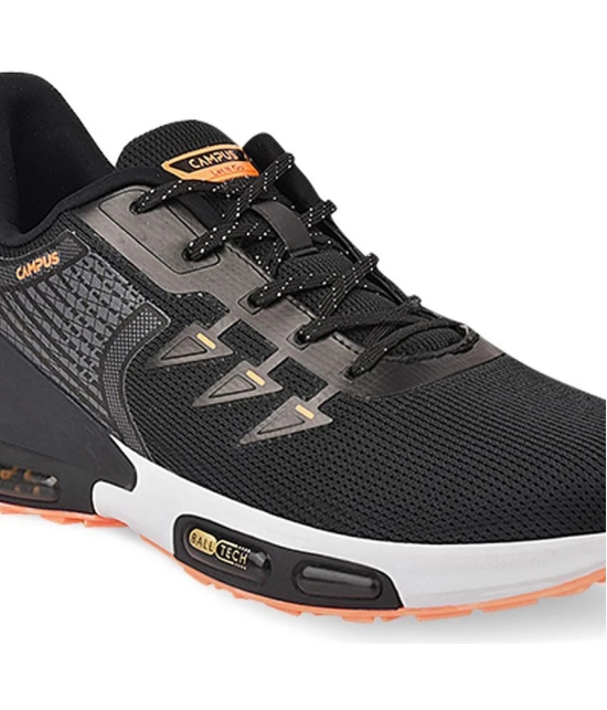 Campus - Black Mens Sports Running Shoes - None