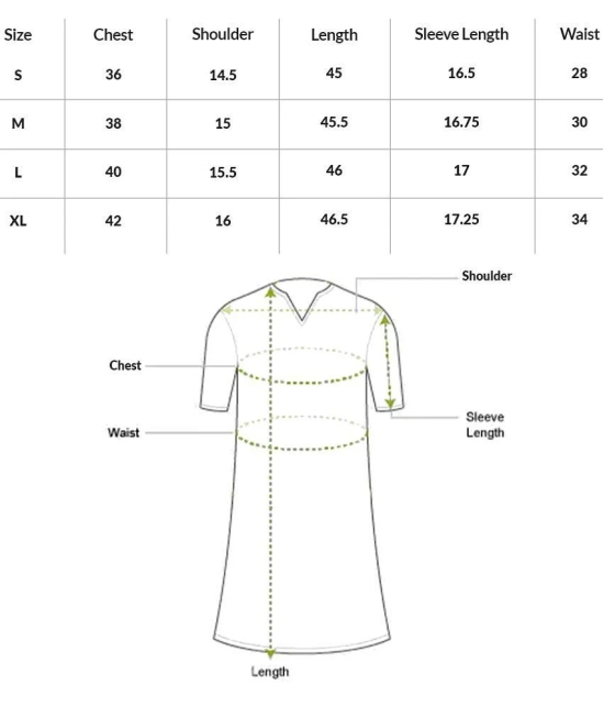 Rigo - Blue Viscose Womens Straight Kurti - S