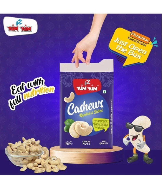 YUM YUM Roasted & Salted Cashews 250 g