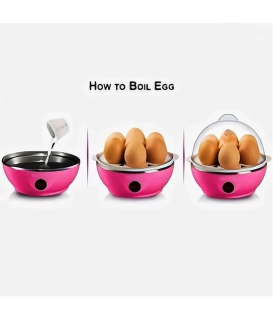 Shopeleven Egg Cooker 1 Ltr Aluminium Cook & Carry Egg Boiler - Multicolor