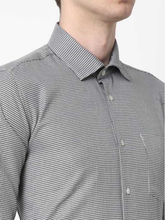 Premium Slim Fit Micro Ditsy Printed Cotton Formal Shirt