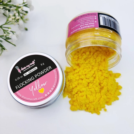 Flocking Powder - Yellow