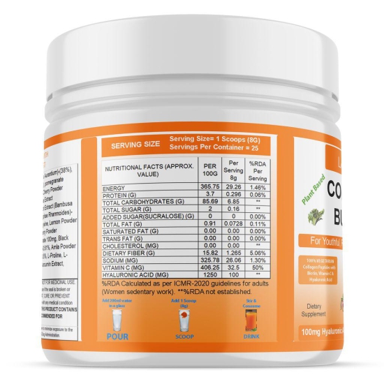 Labyrinth Skin Radiance Collagen Supplement_ORANGE_200g