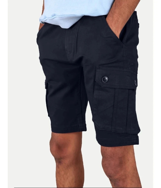 Radprix Dark Grey Cotton Mens Cargos ( Pack of 1 ) - None