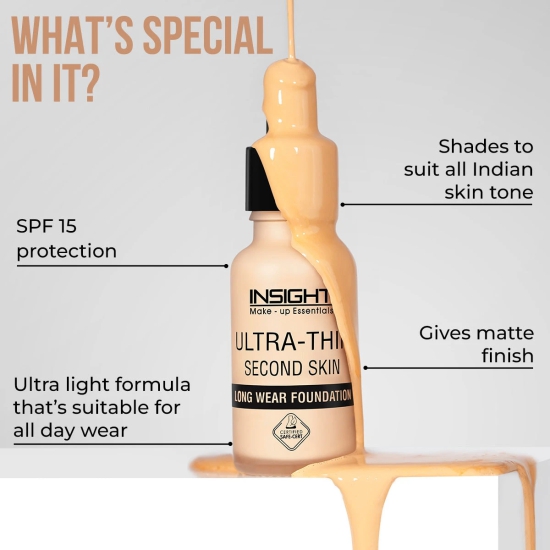 Ultra-Thin Second Skin Long Wear Foundation-LNP15