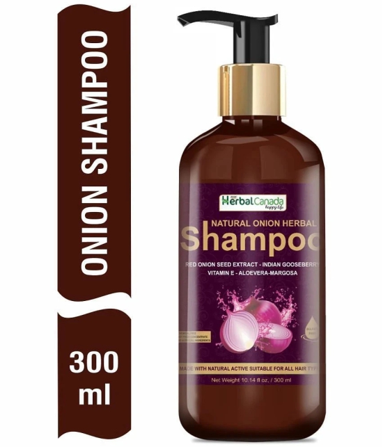 Harc Herbal Canada Natural Onion Hair Shampoo + Onion Hair Hail oil | Combo Pack Shampoo 400 mL Pack of 2