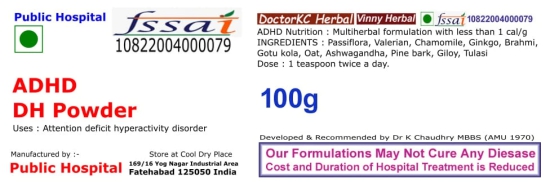 CVac Detox VH Herbal Supplement Powder