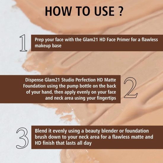 Studio Perfection HD Matte Foundation-Deep Sand