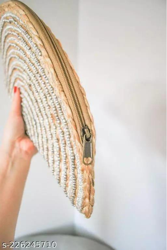 Jute Handbag / Clutch CREAM