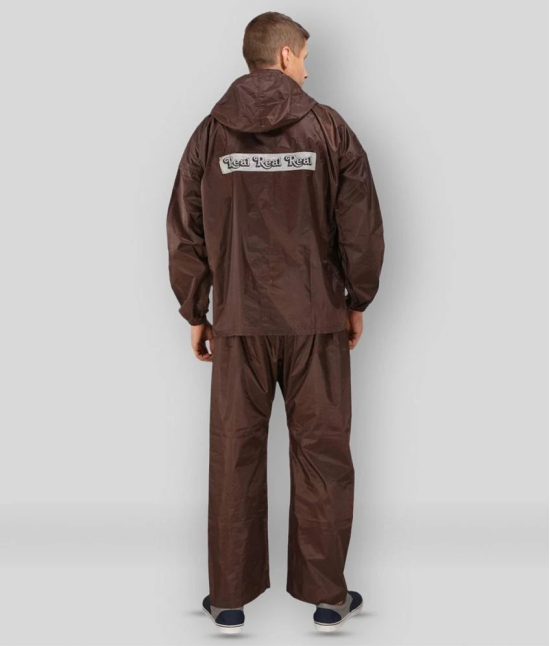 Goodluck Brown Rain Suit - XL