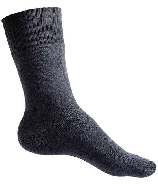 Texlon Woollen Casual Mid Length Socks Pack of 3 - Multi