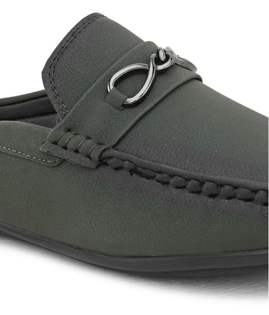 Sir Corbett Olive Mens Slip on - 7