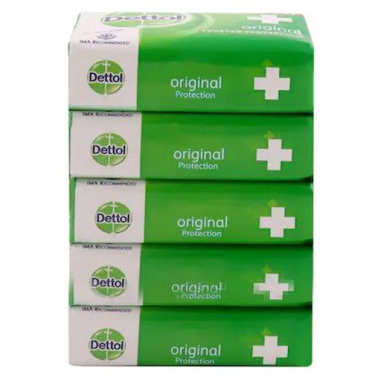 Dettol Soap (4 Plus 1) 75X5