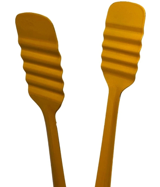 Dynore Steel Cake/Pastry Tong - Yellow