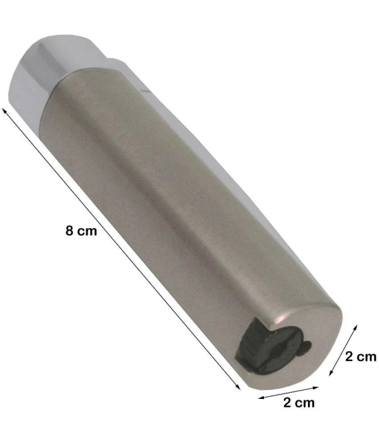 JMALL - Grey Aluminium Cigarette Lighter ( Pack of 1 ) - Grey