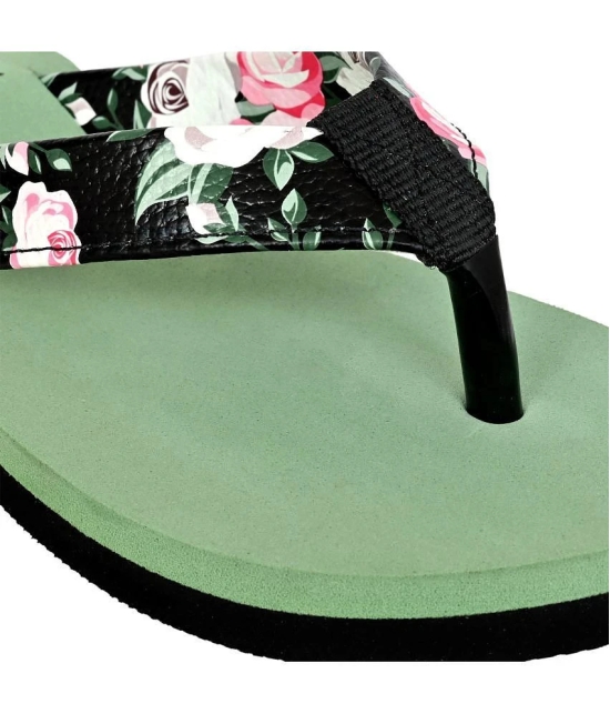 Altek Green Womens Flip Flop - None