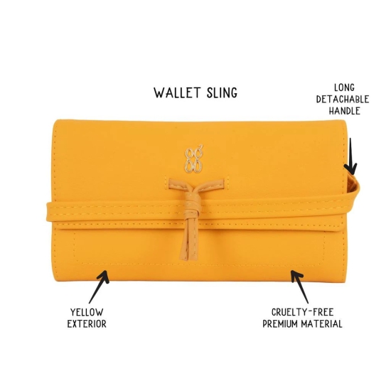 GRASSWHOPPER WALLETS HARMONIUM L YELLOW