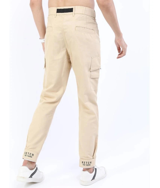 Ketch Regular Flat Mens Joggers - Beige ( Pack of 1 ) - None