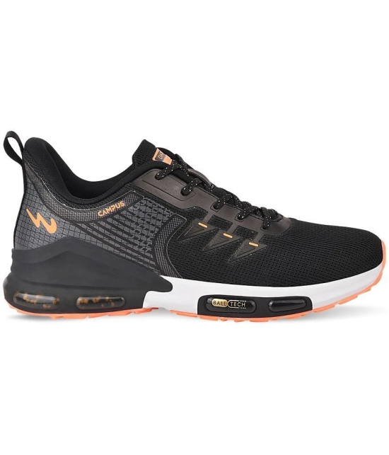 Campus - Black Mens Sports Running Shoes - None