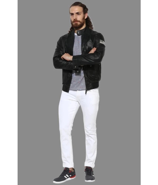 x20 - White Denim Slim Fit Mens Jeans ( Pack of 1 ) - None