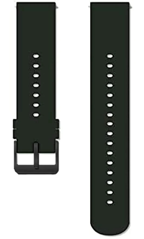 Smart Watch Straps 22mm Universal Silicone Strap with Dots Texture for Samsung Watch 3 45mm / Samsung Gear S3 Classic/Frontier/Huawei GT2/Realme S/S Pro (Black)