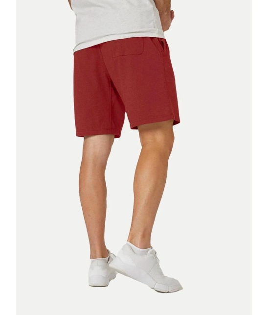 Radprix Red Cotton Mens Shorts ( Pack of 1 ) - None