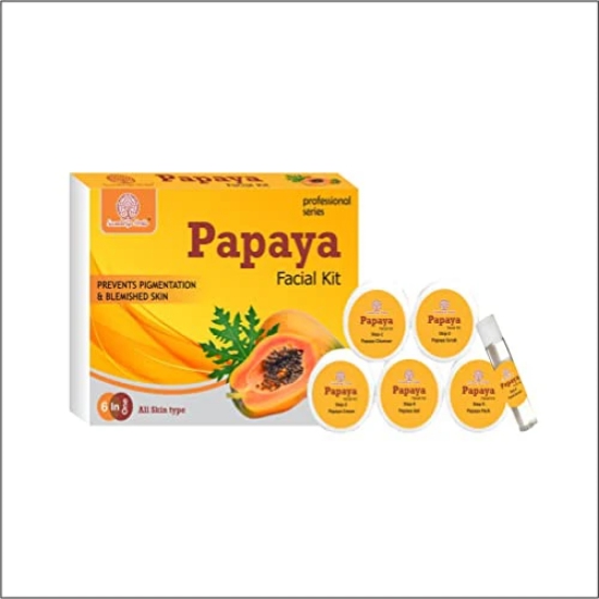 Soundarya Herbs Papaya Prevent Pigmentation & Blemished Skin Facial Kit-140g