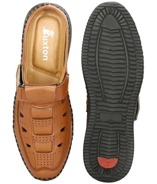 Buxton - Tan Mens Sandals - None