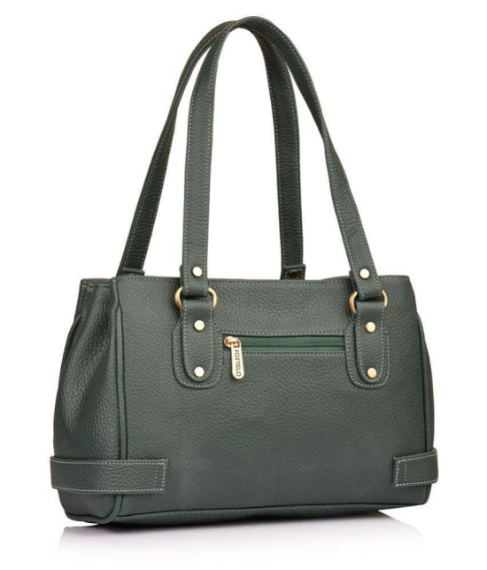 Fostelo - Green  PU Shoulder Bag - Green