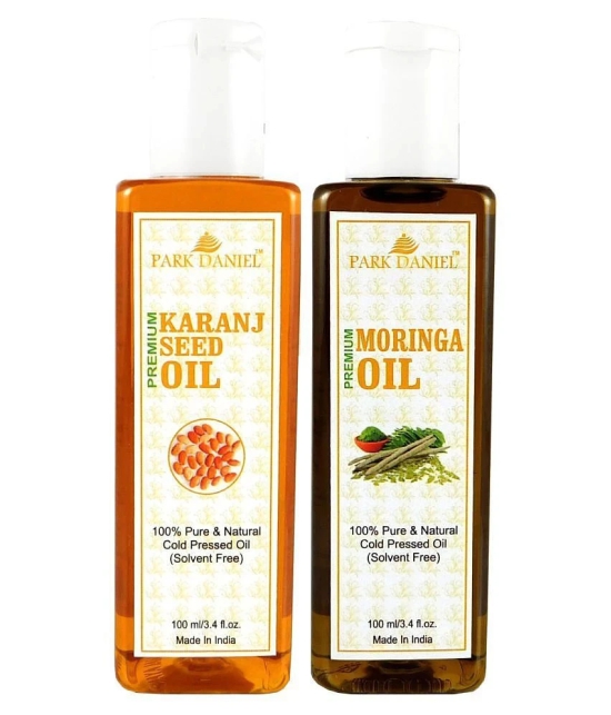 Park Daniel Premium Karanj oil & Moringa oil(200 ml) 100 ml Pack of 2